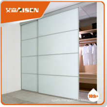 Great durability glass sliding door wardrobe